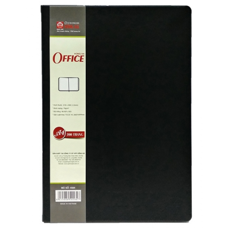 Sổ Hồng Hà OFFICE A4 4584 Sổ Hồng Hà OFFICE A4 4584